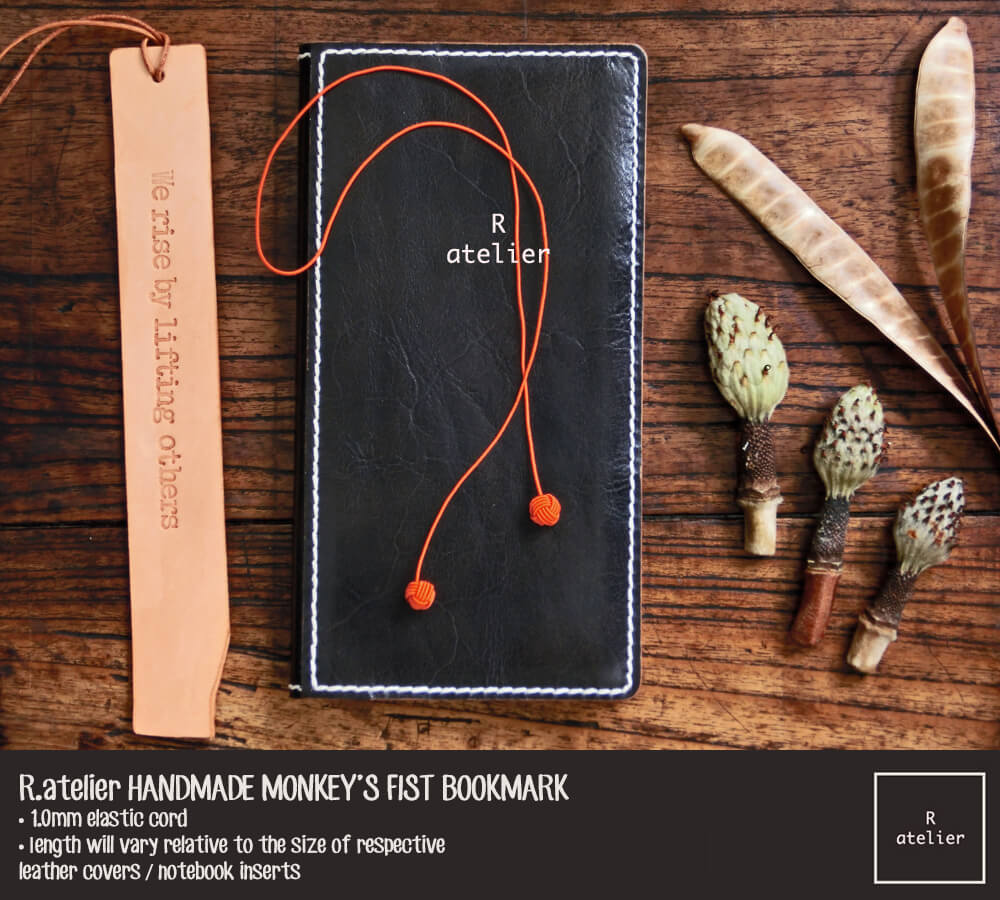 R.atelier Monkey's Fist Knot Bookmarks