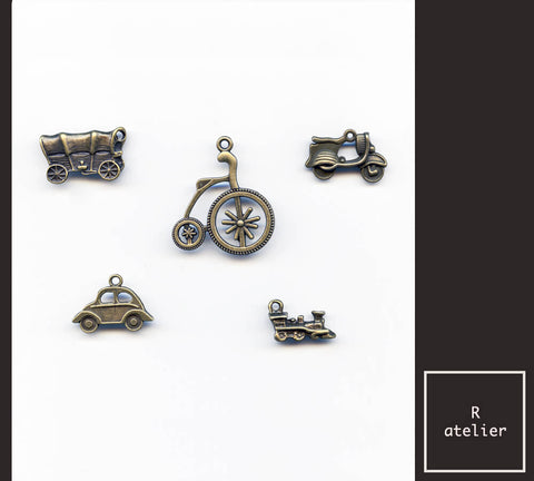 R.atelier Traveler's Notebook Brass Charms