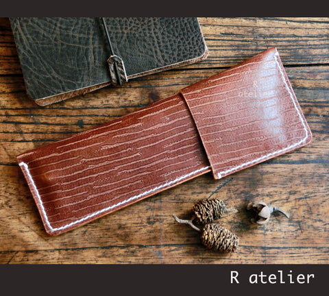 leather pen and pencil cases