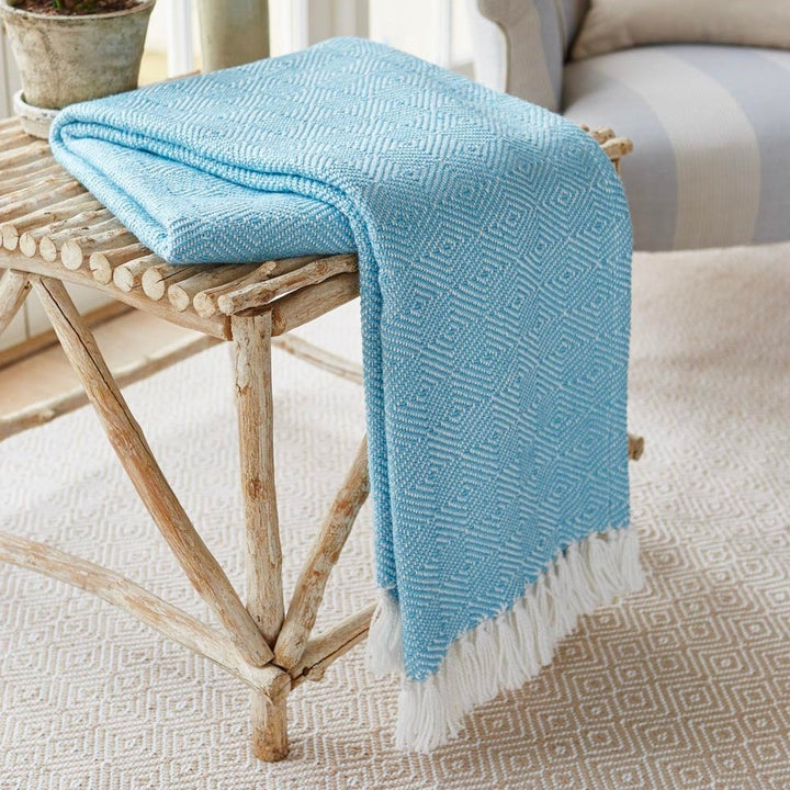 Diamond Blankets & Throws | Free UK Delivery | Weaver Green