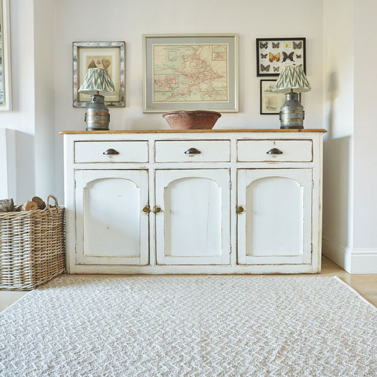 Chinchilla Chenille Rug, Scandi Inspired