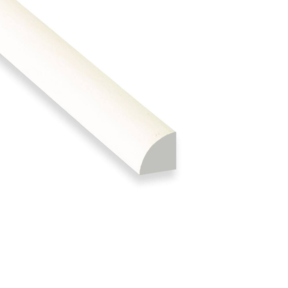 11/16 in. Thick x 11/16 in. Tall x 12 ft. Length WM106 Painted MDF Quarter Round, $10.68 USD/Box, LL Flooring (Lumber Liquidators)