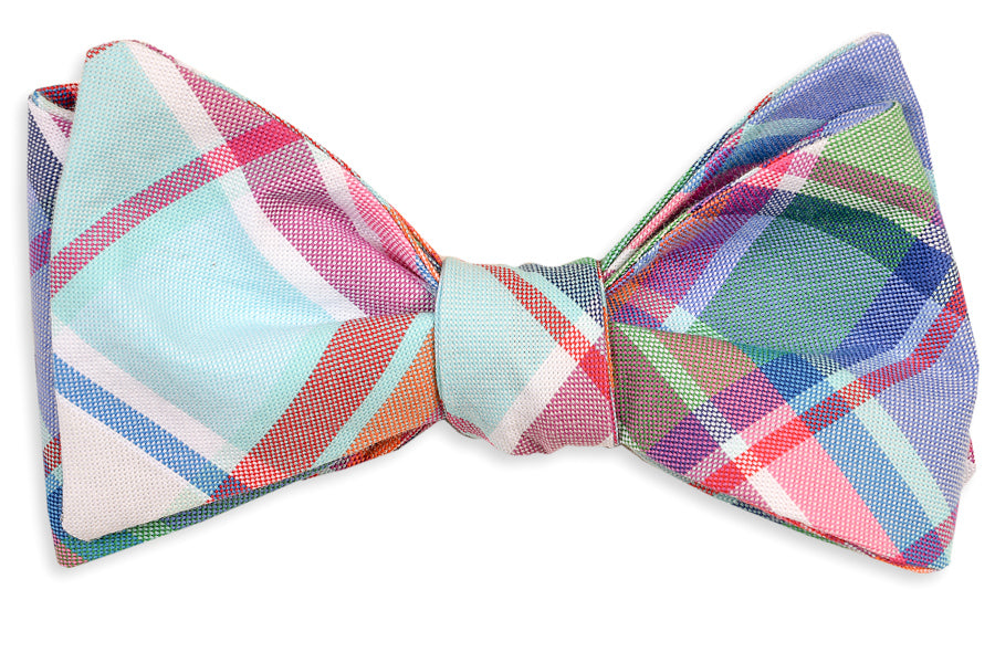 plaid bow ties