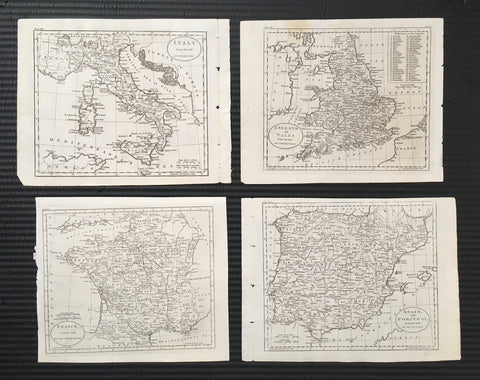 Maps, mapmaking, map love, map of France, map of England, map of Spain, map of Portugal, map set, print set, gallery wall, interior decor, interior design, inspiration, ideas, old world, design, artwork, for sale, traditional, classic, engravings, 1800s, original