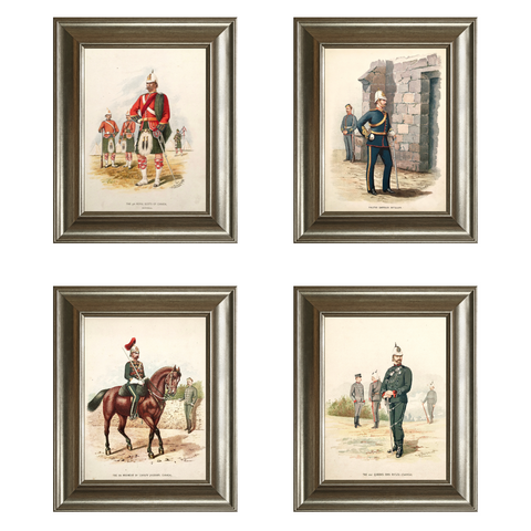 Original antique prints of Military men and cavalry for sale by Victoria Cooper Antique Prints