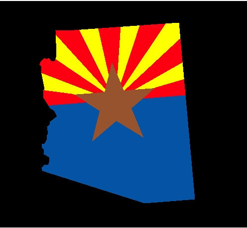 arizona state flag decal – House Of Grafix