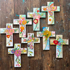 Floral Cross and Painting Release
