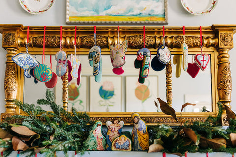 Marquin Needlepoint Ornaments