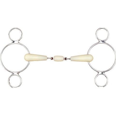 Happy Mouth® 2-Ring Double Jointed Gag Bit