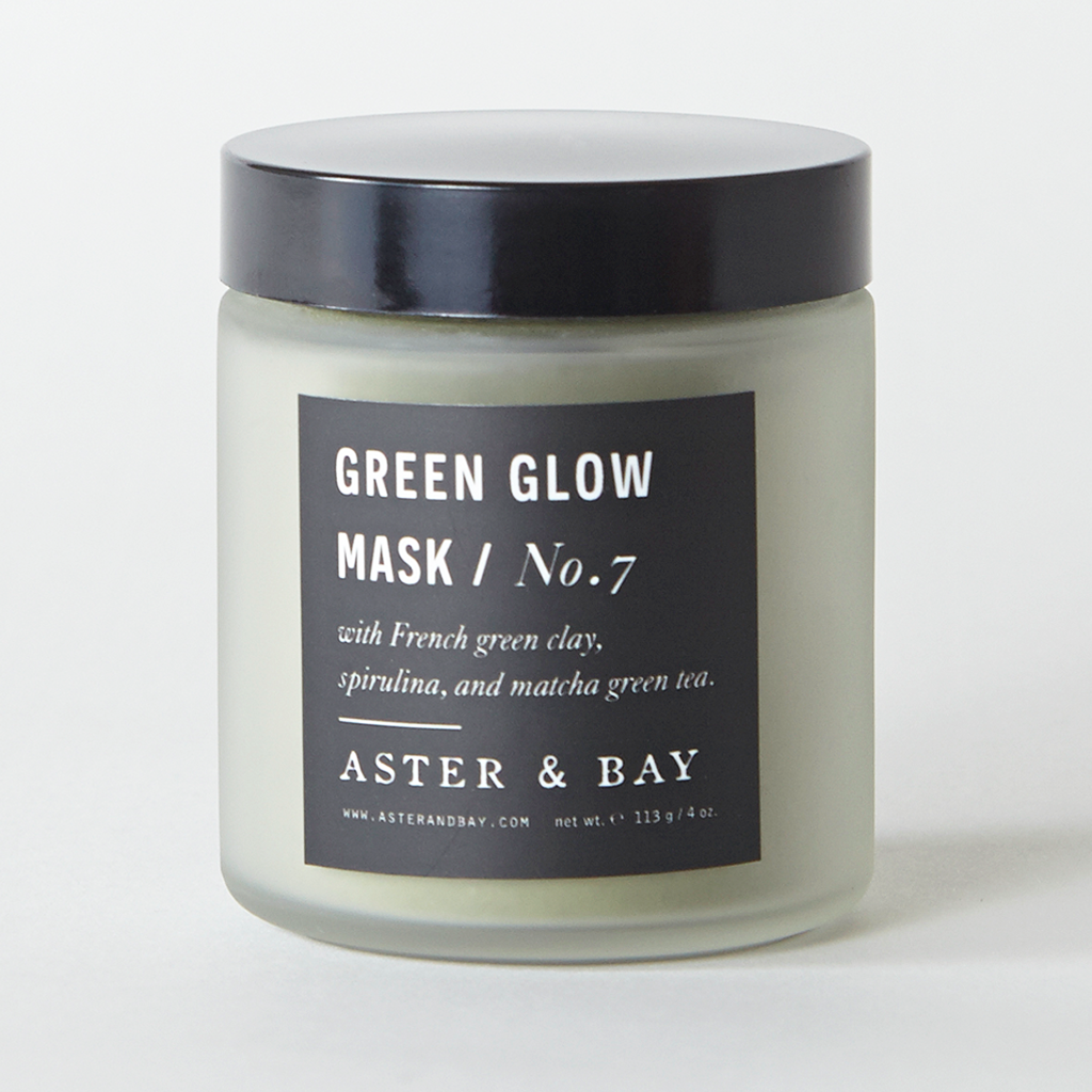 Green Glow Face Mask