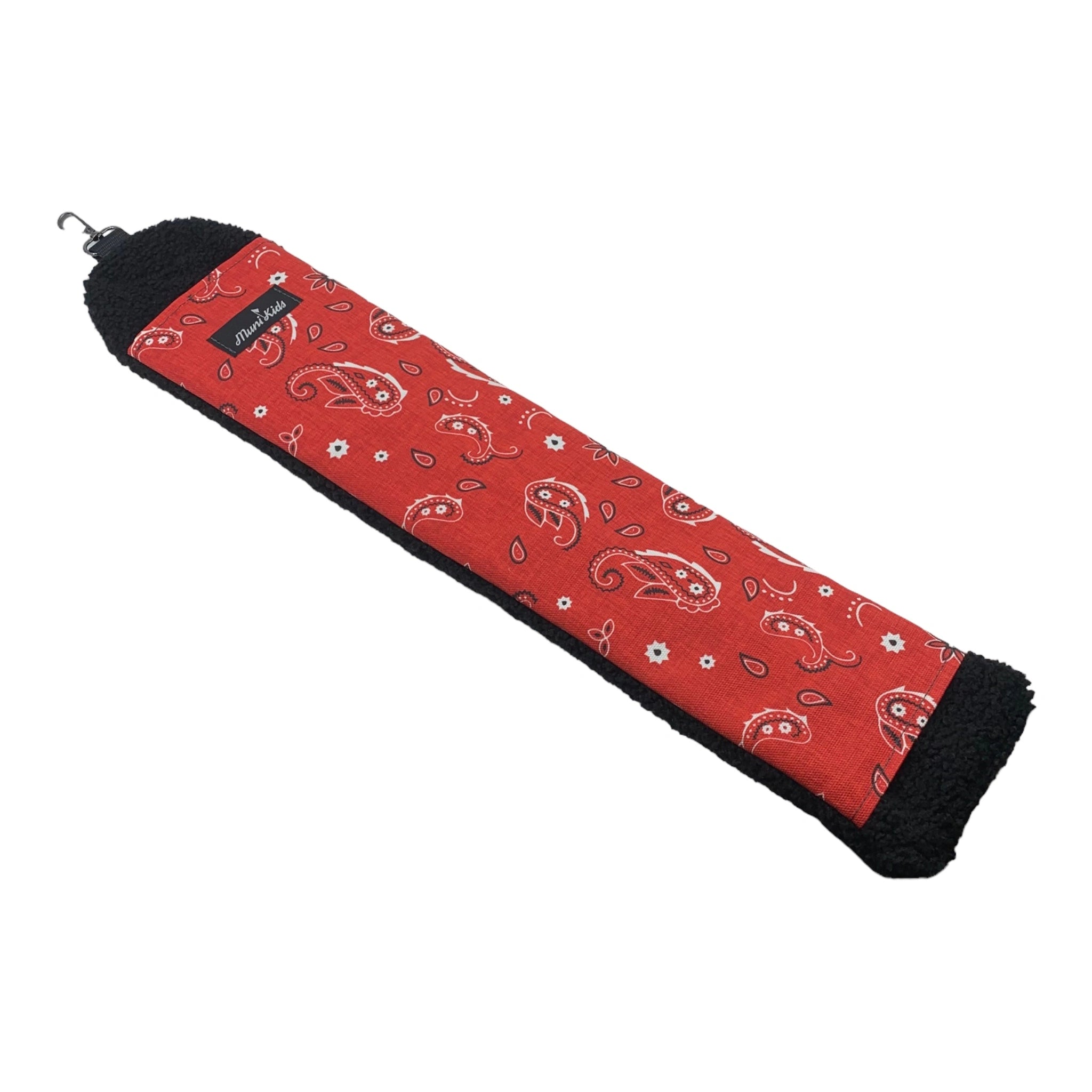 Bandana Golf Bag Strap Cover (Red)