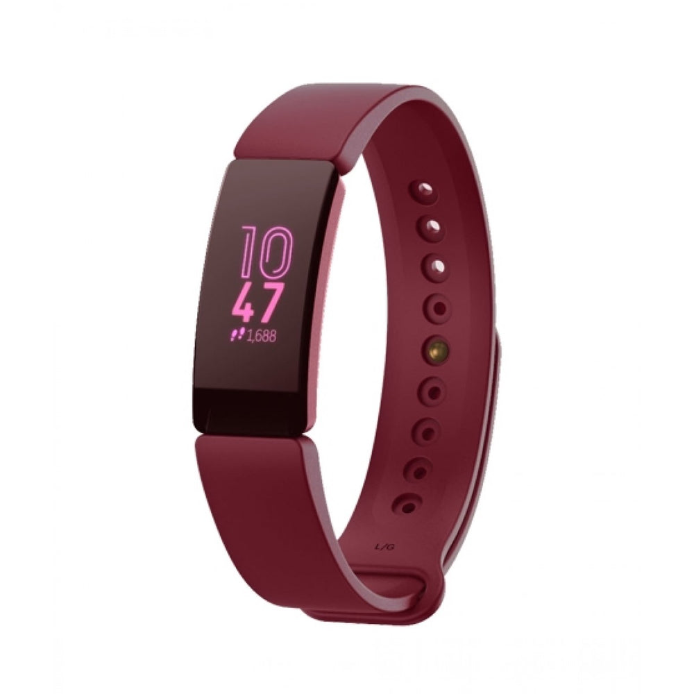 fitbit inspire sangria fitness tracker