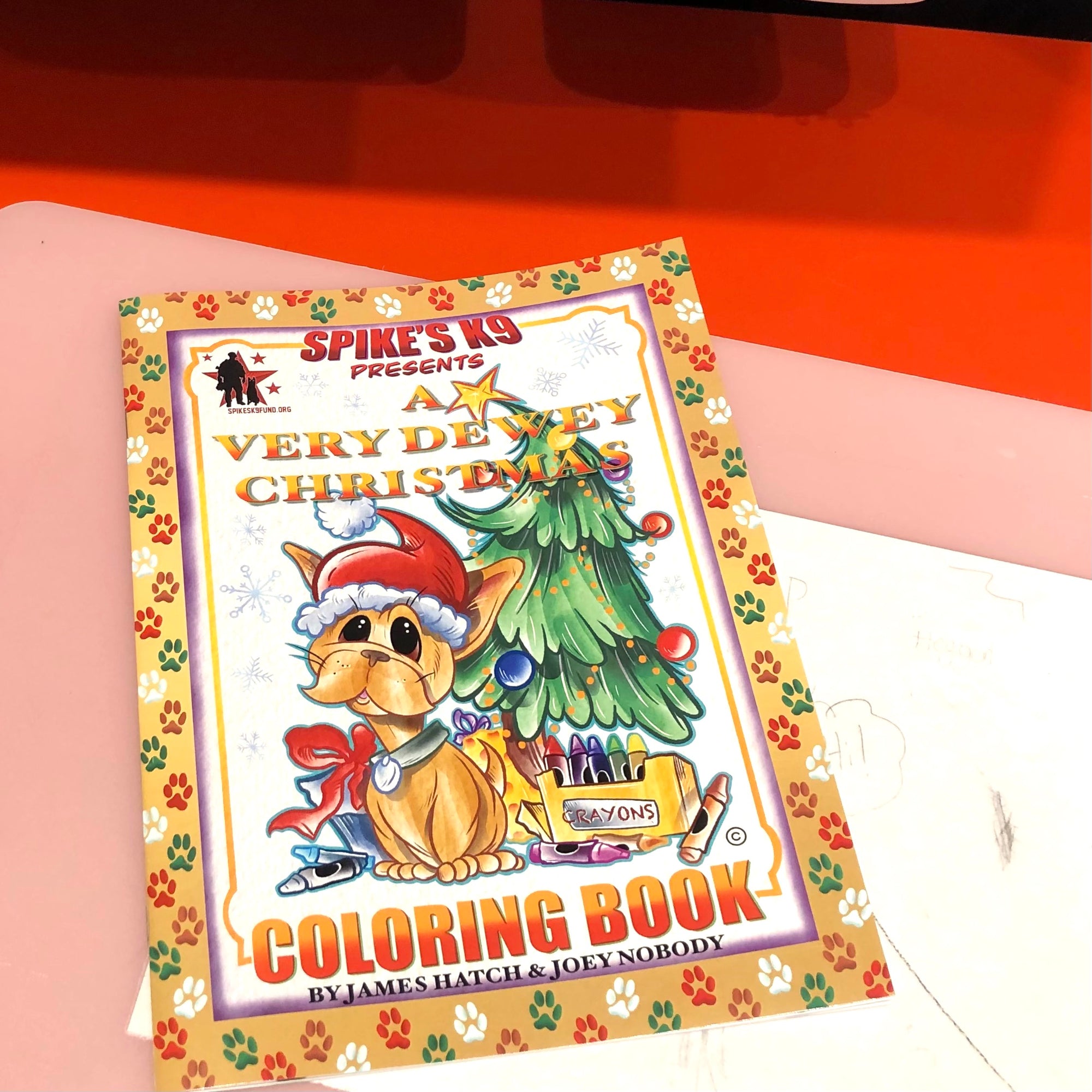 Download A Very Dewey Christmas Coloring Book Spike S K9 Fund