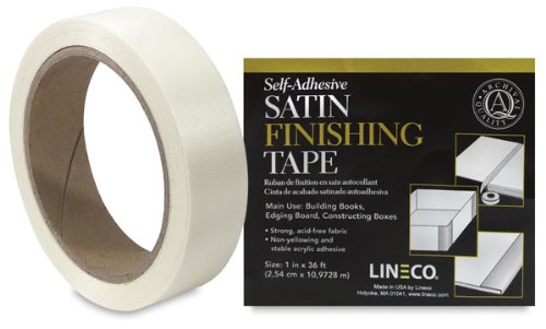 Lineco Gummed Linen Tape - 1 1/2 x 300 ft, White