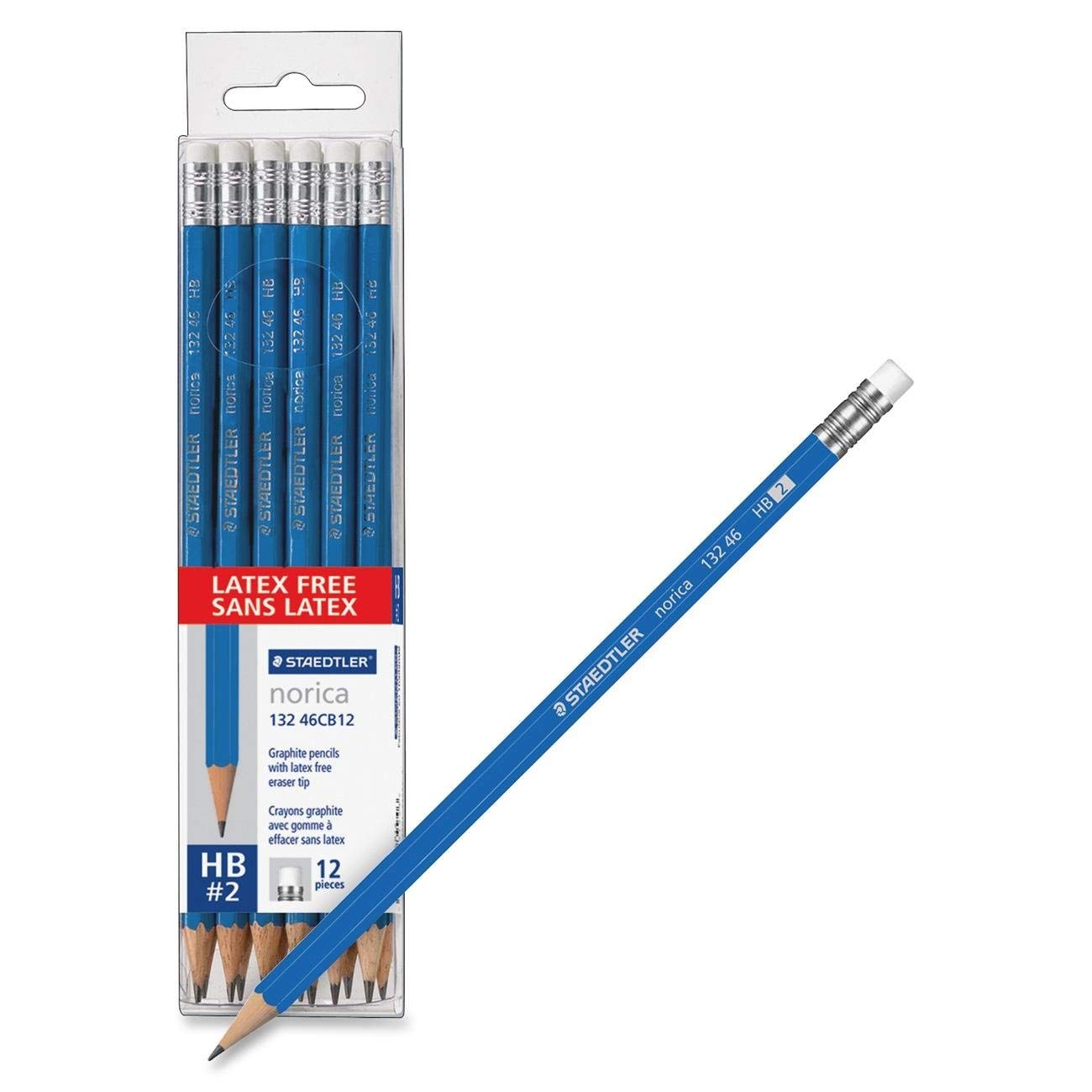 2 Pieces / Batch Staedtler-100 Blue Pencil Writing Drawing Pencil Drawing  Pencil Sketch Pencil Student Dedicated - Wooden Lead Pencils - AliExpress