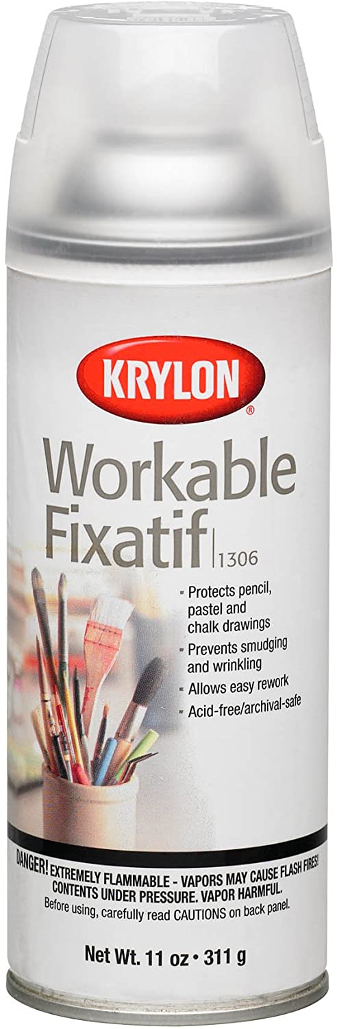 KRYLON Workable Fixative 12oz