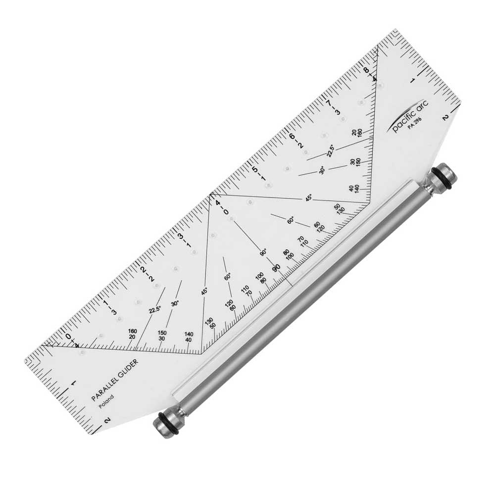 AccugraphicsPlus Staedtler Rolling Ruler, 12