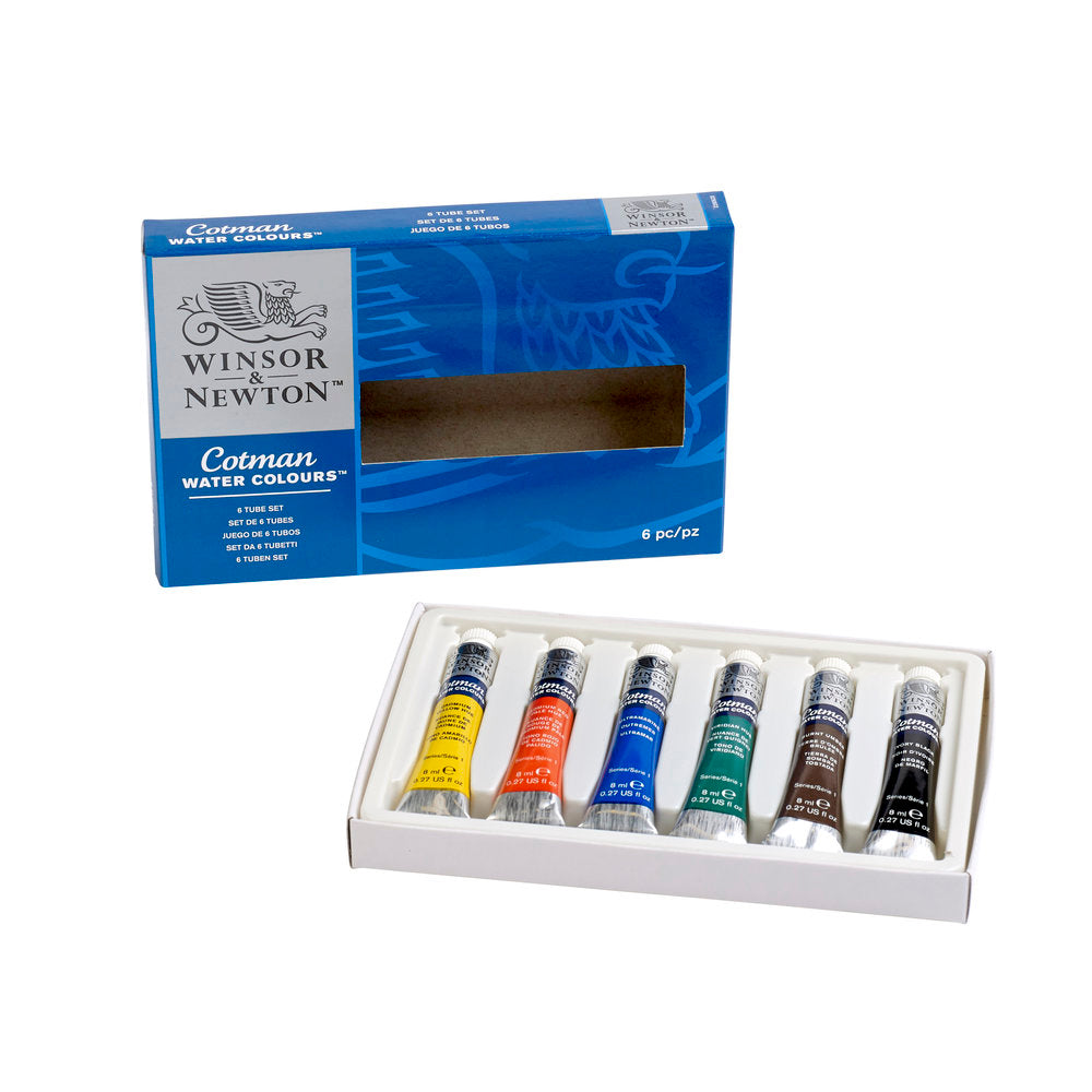 NEW Winsor & Newton 18 Color watercolor tubes Set - Helia Beer Co