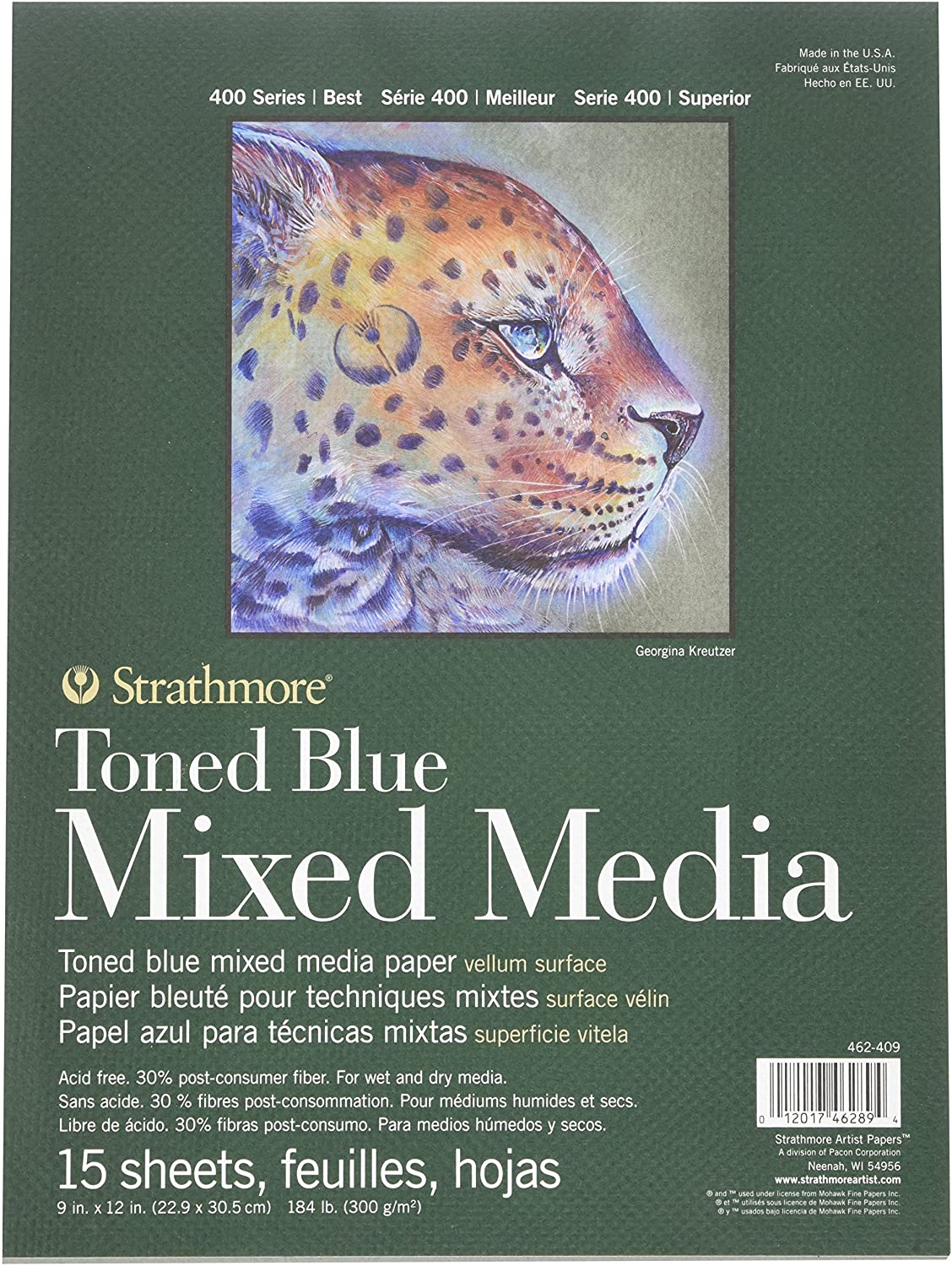 Strathmore 300 Series Mixed Media Pad Wirebound - 5.5x8.5