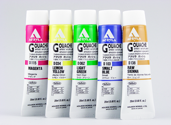 Holbein Opaque Watercolor Gouache Set – Art&Stationery