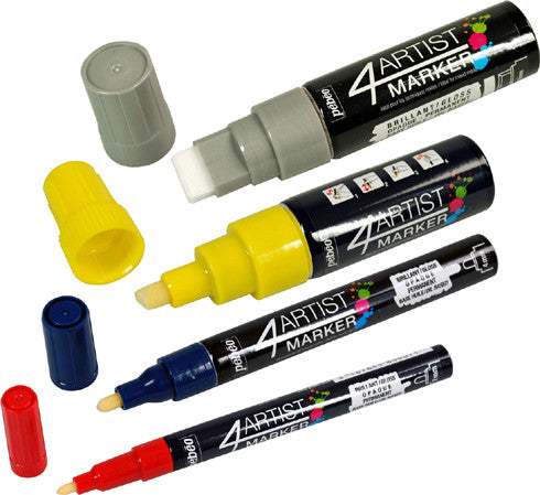 Pebeo Acrylic Marker 4mm Round Tip White
