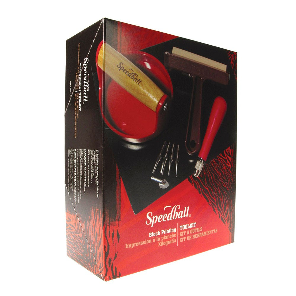 Speedball Professional Relief Ink - Crimson Red 5oz