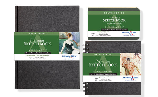 Stillman & Birn Zeta Series Wirebound Premium Sketchbook 9x12