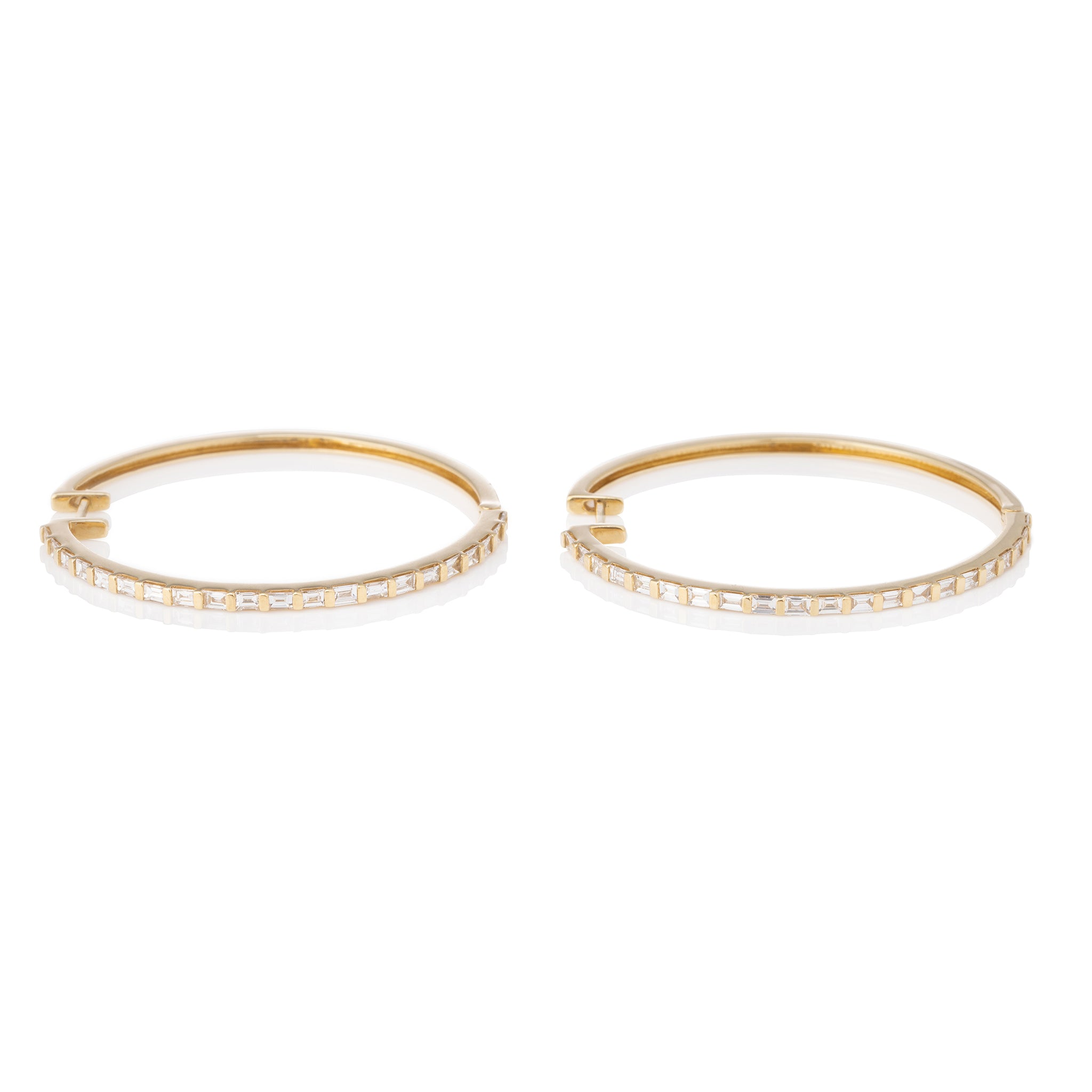 London Baguette Hoops - Zofia Day Co.