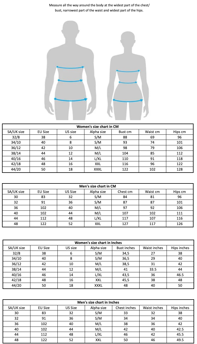 Sizing Guide