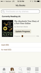 Goodreads App - UPstudio