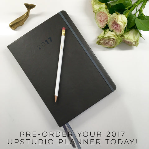 Pre-Order Your 2017 UPstudio Planner Today!