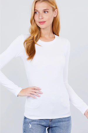 Cotton Spandex Jersey Top - Bella-gia Boutique