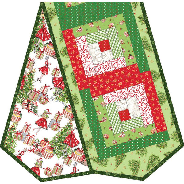 all-the-trimmings-log-cabin-table-runner-quilt-kit-bunbury-fabrics