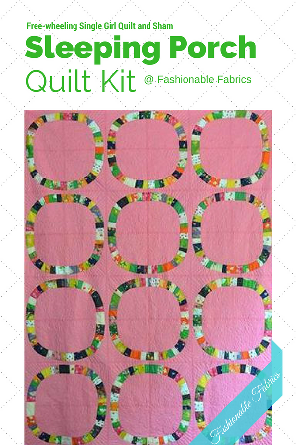 free-wheeling-single-girl-quilt-kit-with-sleeping-porch-collection-on-bunbury-fabrics