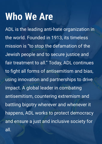 Anti Defamation League mission ststement