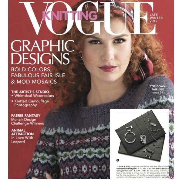 JULIE LAMB FEATURED IN VOGUE KNITTING