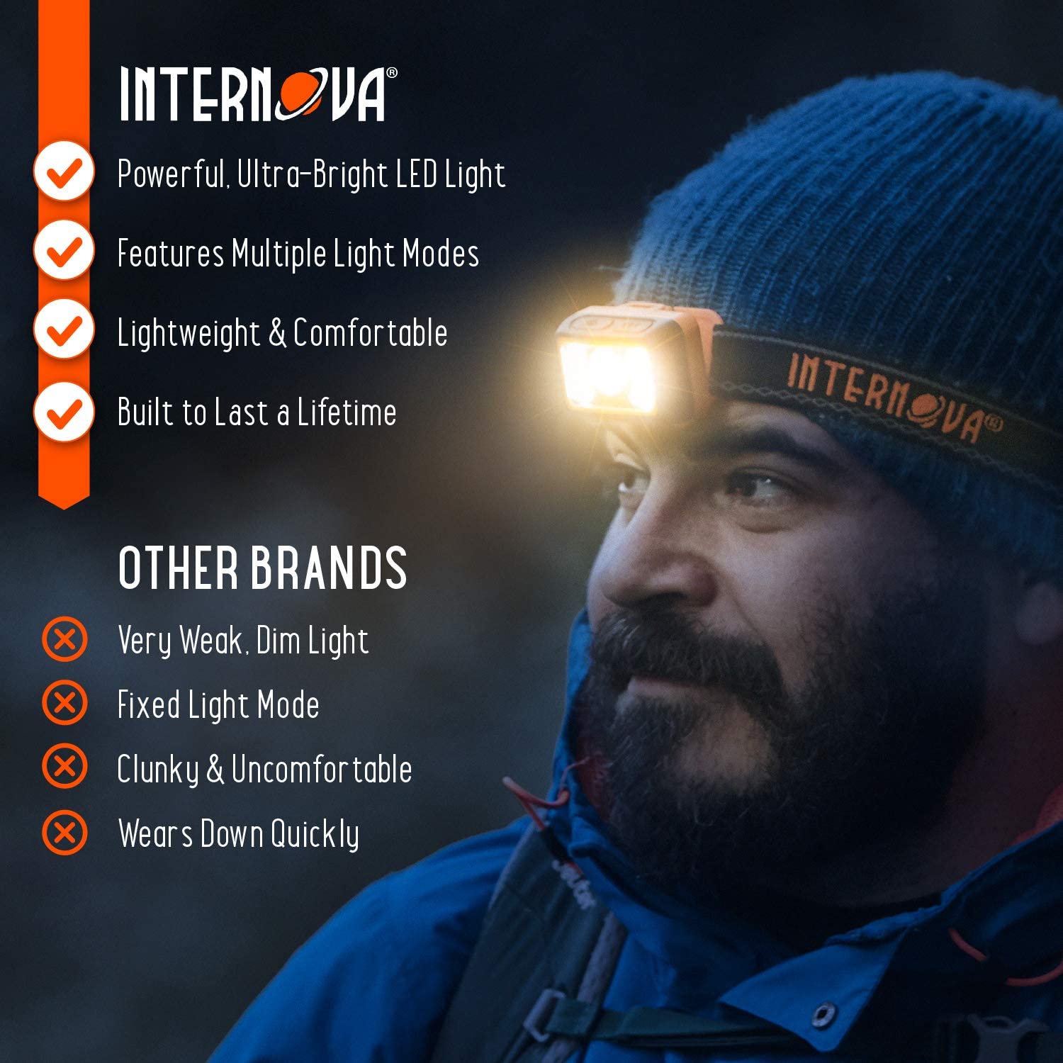 Orion Rechargeable LED Survival Lantern and Power Bank - Intervine