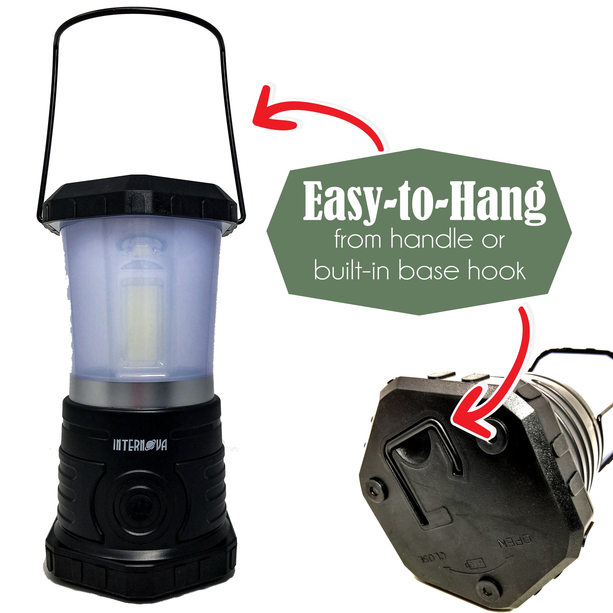 battery powered led lights for camping