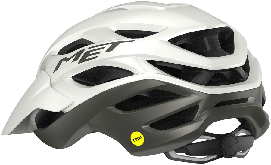 Afleiding Shetland team MET Veleno MIPS Helmet - White/Gray, Matte, Small - Pro Bike Supply