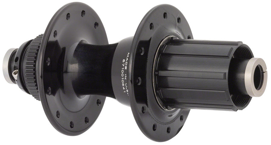 Chris King R45D Rear Hub - 12 x 142mm, Center-Lock, HG 11 Road, Black, 24H