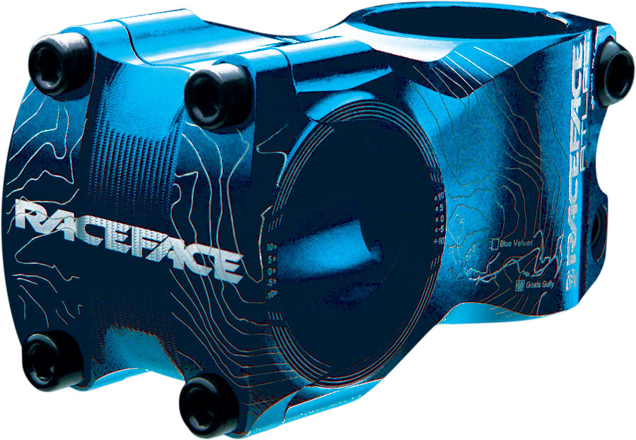 blue bike stem