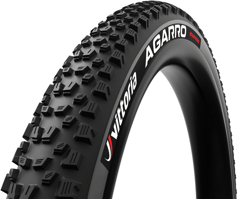 Vittoria Agarro Tire - 27.5 x 2.4, Tubeless, Folding, Black/Anthracite, TNT, G2.0