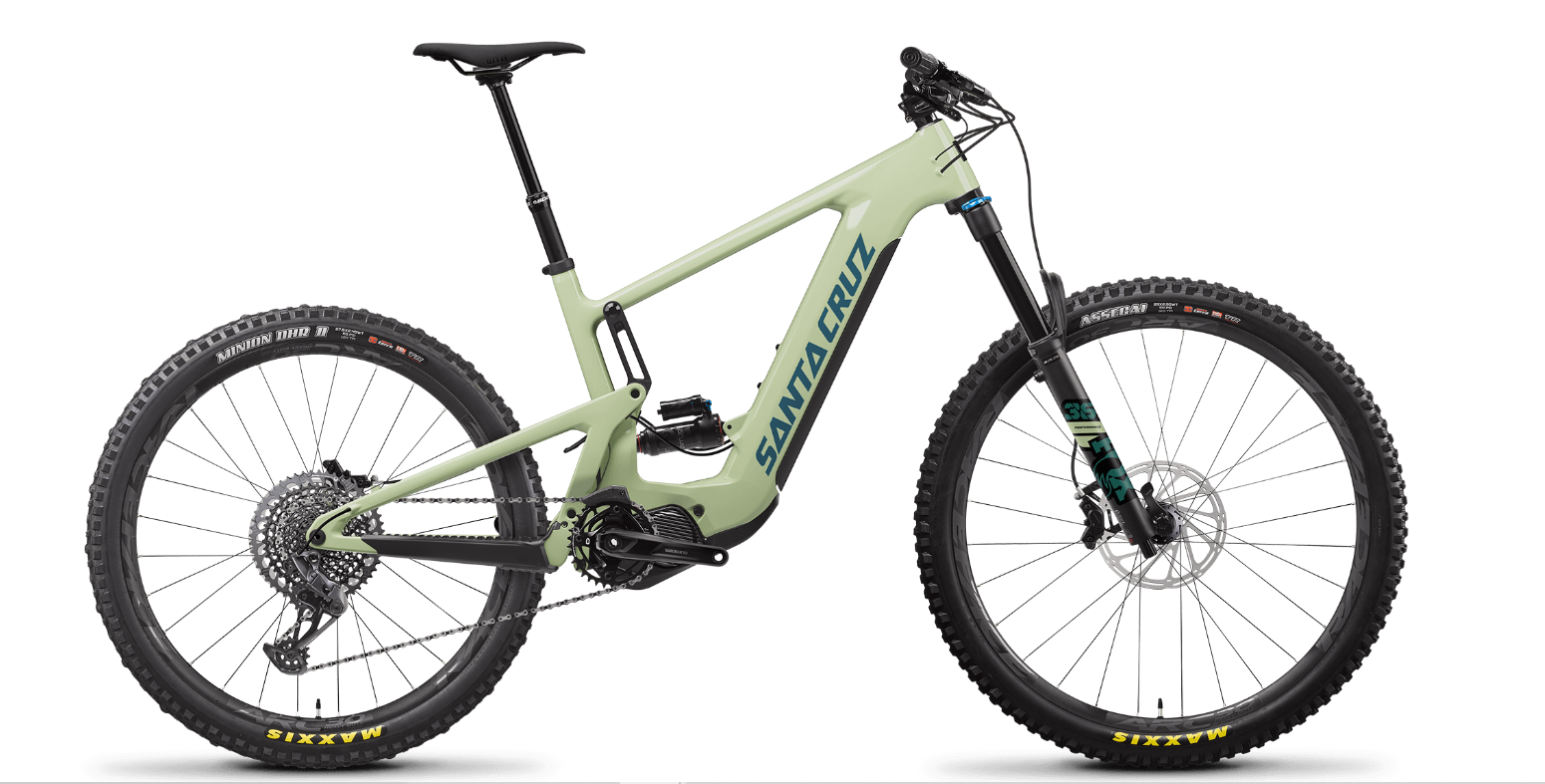 2022 Santa Cruz Heckler 9 Carbon C MX Complete E-Bike - Gloss Avocado ...