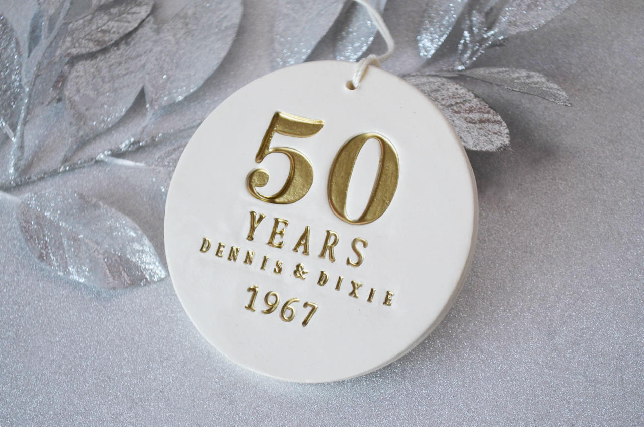 50th Anniversary  Gift  Golden Anniversary  Gift  50th 