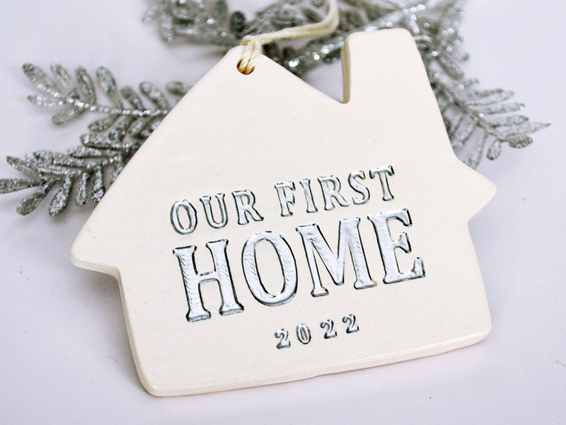 First Home Christmas Ornament - Our First Home 2022 - READY TO SHIP