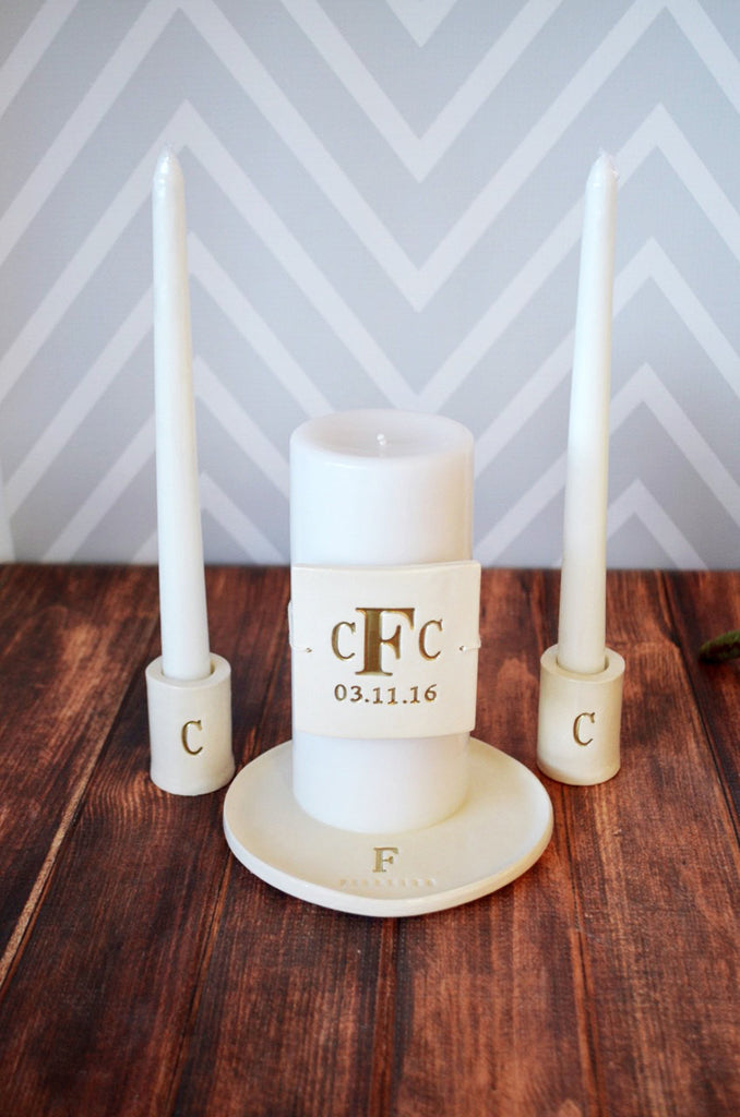 personalized unity candle sets