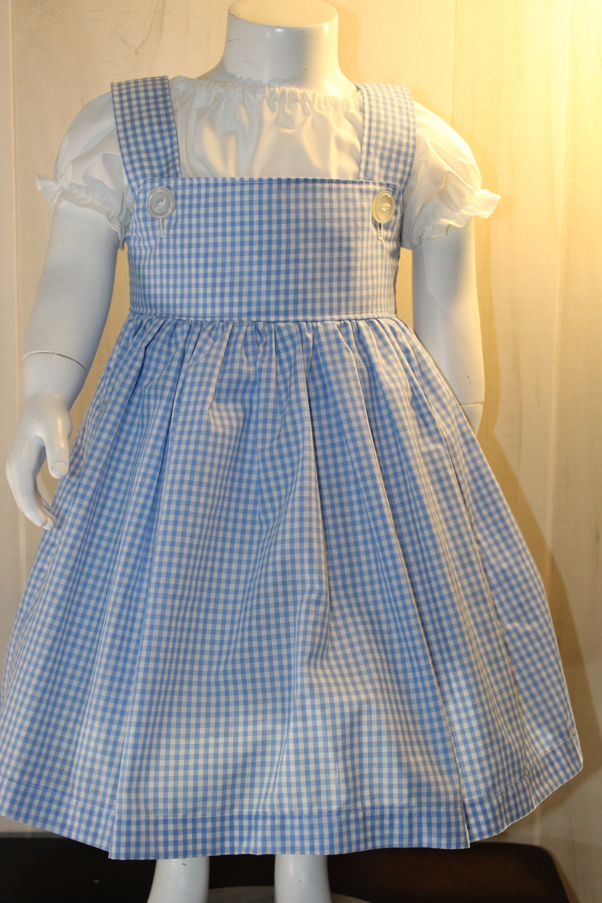 Dorothy Two Piece Dress Set Wizard of OZ Costume size 3 – Play*Patch