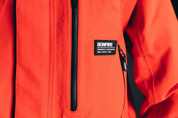 Bonfire Aspect Jacket Whitelines 100