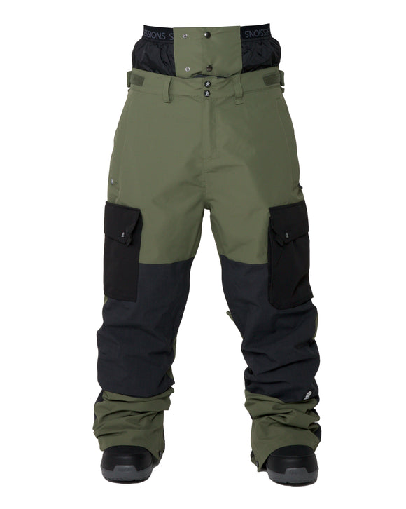 MAJOR CARGO PANT - BEIGE - WITH WAIST GAITER