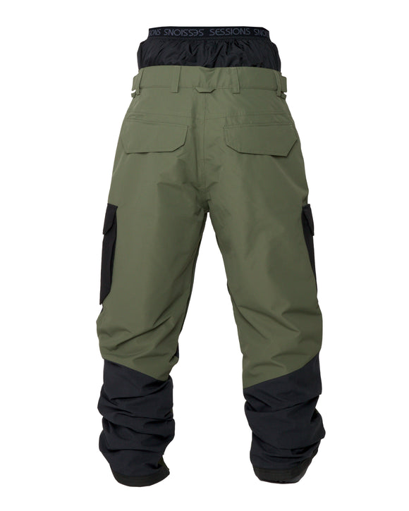 MAJOR CARGO PANT - BEIGE - WITH WAIST GAITER – Sessions